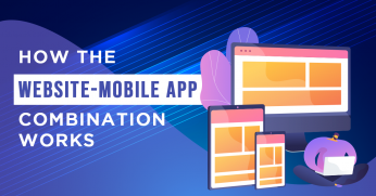 How the Website-Mobile App Combination Works