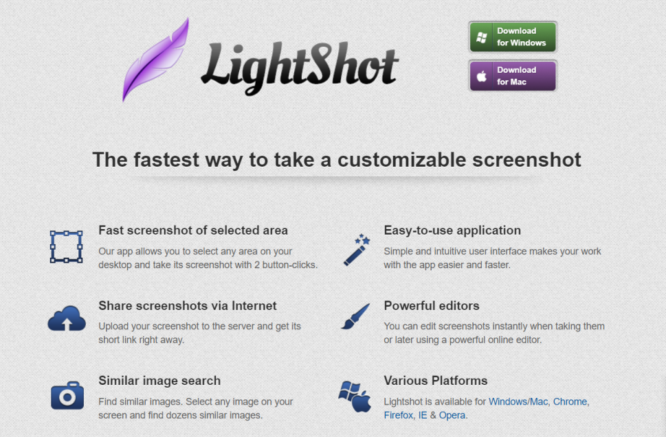 lightshot screenshot chrome extension