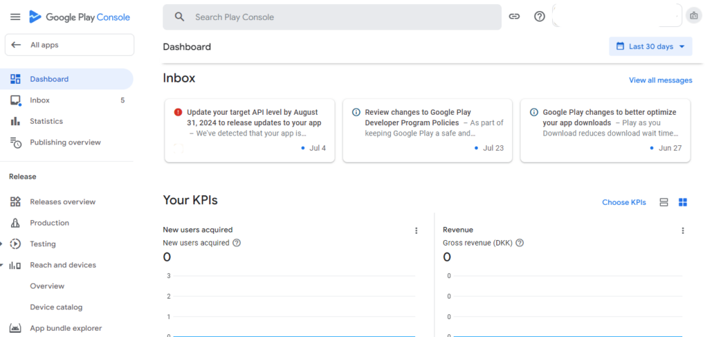 Google Play Console Specific App Dashboard Metrics Sections B (1)